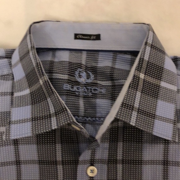 BUGATCHI UOMO Long Sleeve Classic Fit XL - Picture 2 of 8